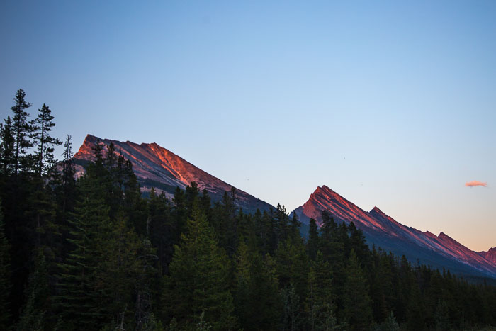 Along the Icefields Parkway - Banff Section