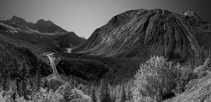 Along the Icefields Parkway - Banff Section