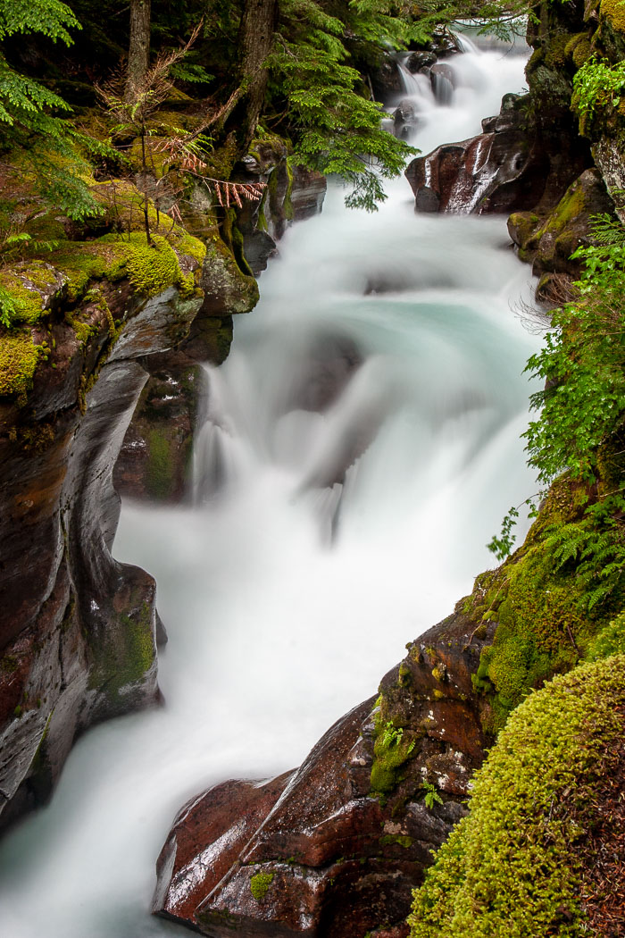 Avalanche Creek and Lake Trail