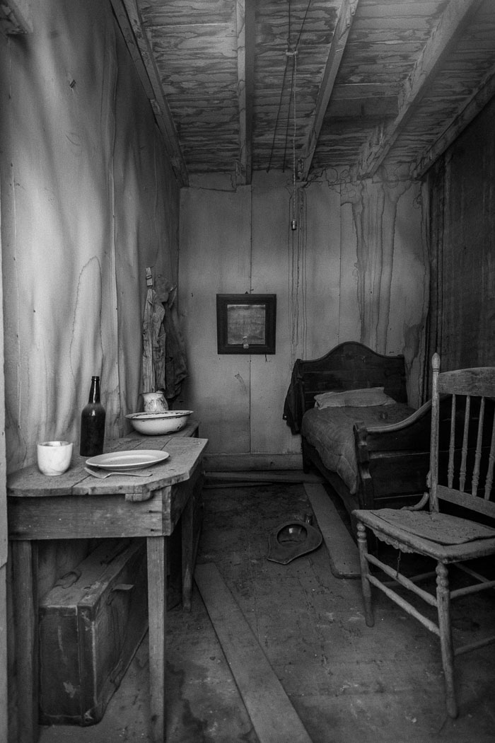Bodie Ghost Town (B&W)