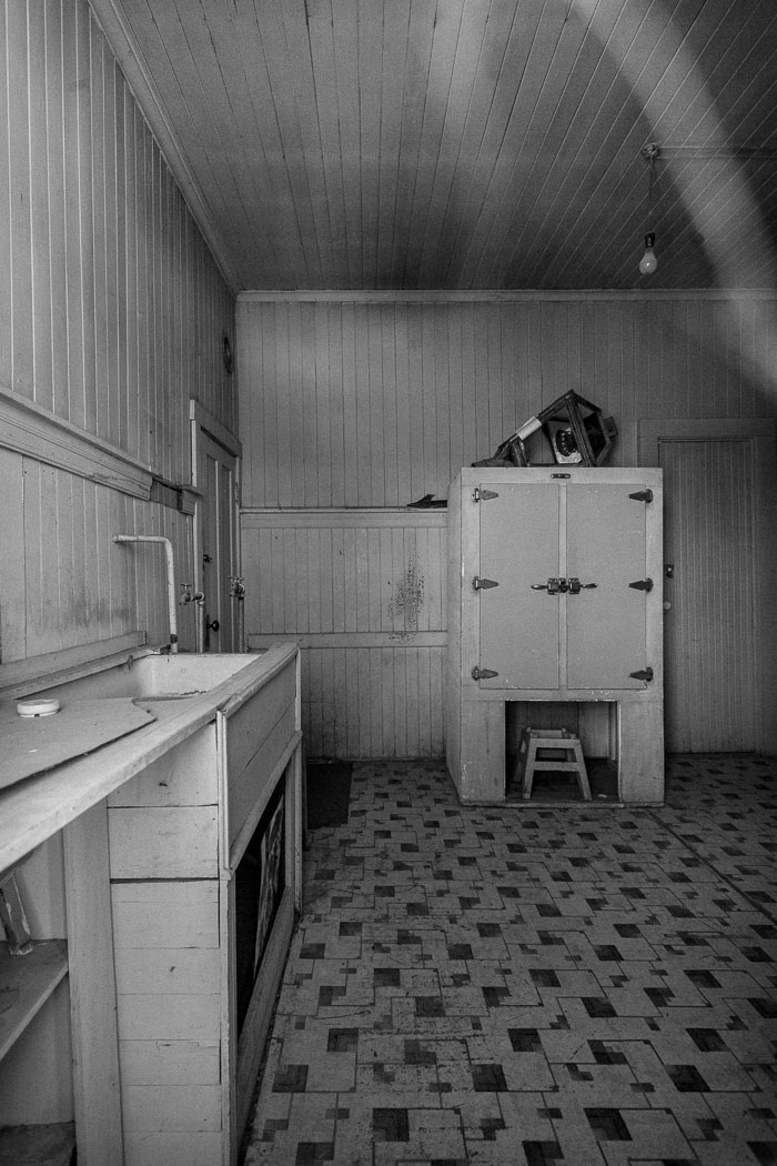 Bodie Ghost Town (B&W)