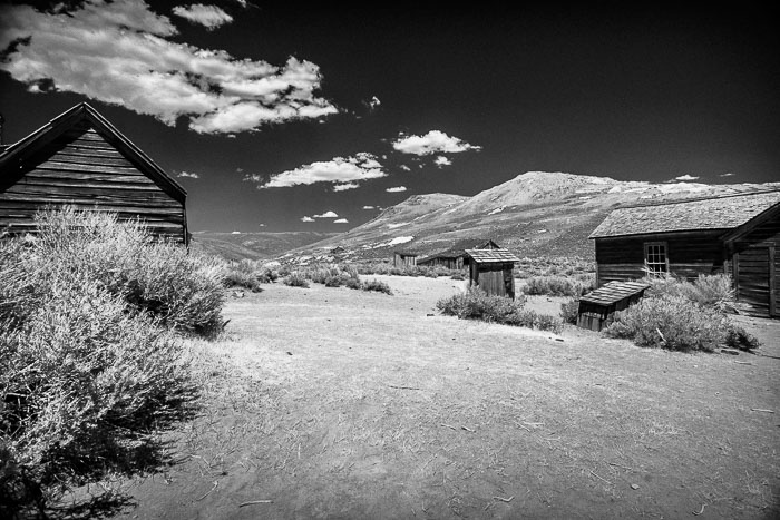 Bodie Ghost Town (B&W)