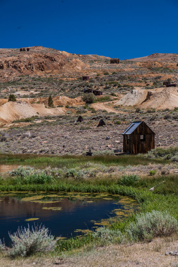 Bodie Ghost Town (color)