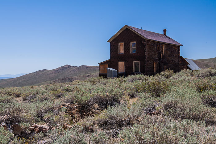 Bodie Ghost Town (color)
