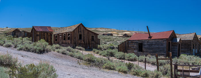 Bodie Ghost Town (color)