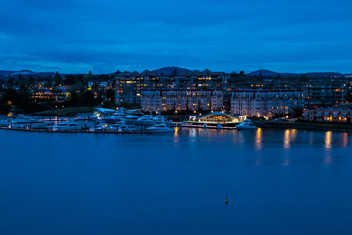 Victoria Harbor After Dark