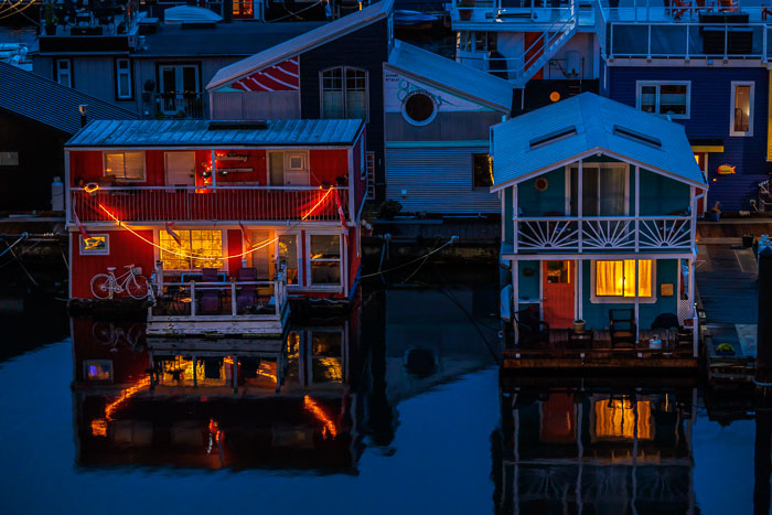 Victoria Harbor After Dark