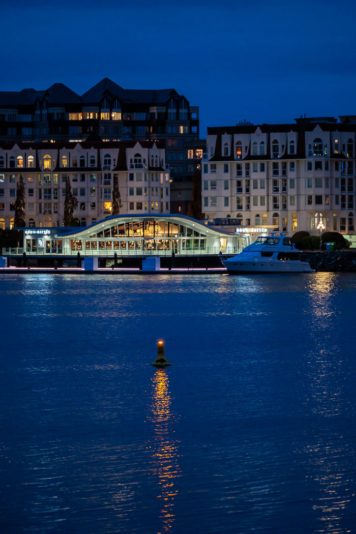 Victoria Harbor After Dark