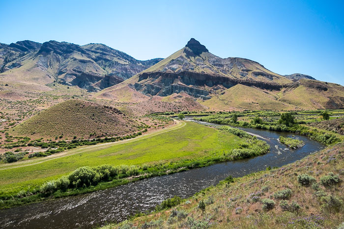 The Painted Hills section of the John Day Fossil beds National Monument