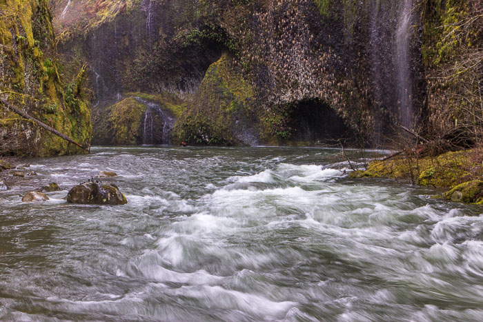 Columbia Gorge Falls Area