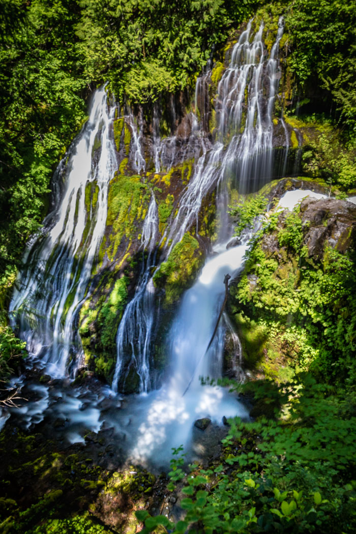 Columbia Gorge Falls Area