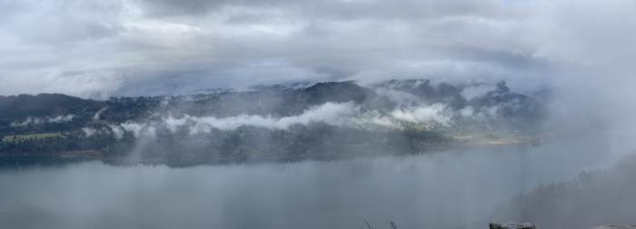 Columbia Gorge Falls Area