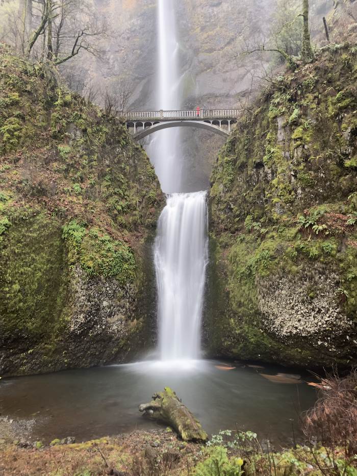 Columbia Gorge Falls Area