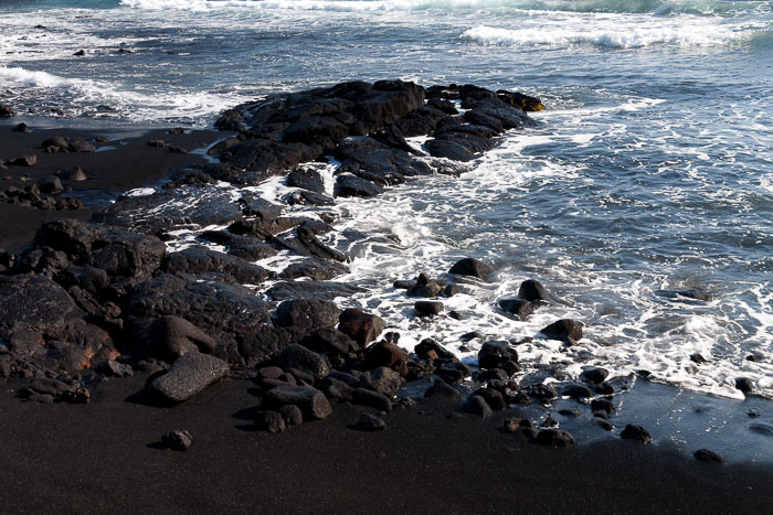 Punaluu Black Sand Beach