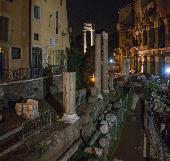Rome after dark