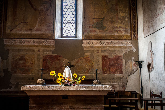 San Galgano Abbey and the hermitage of Montesiepi