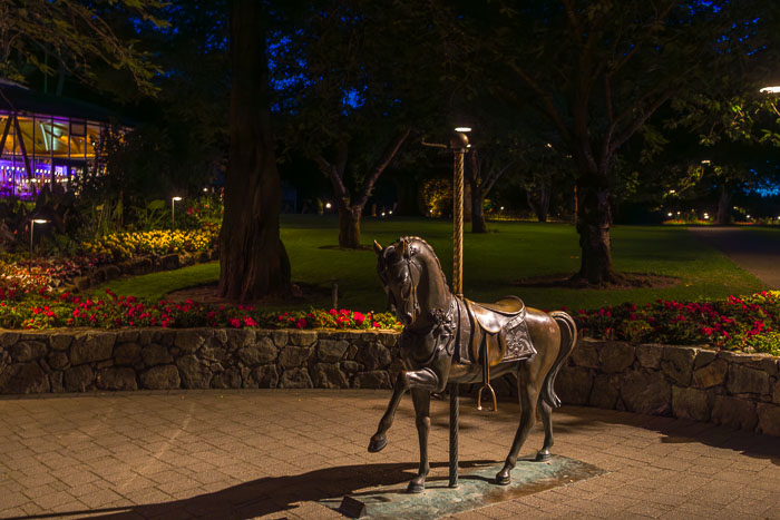 Buchart Gardens After Dark