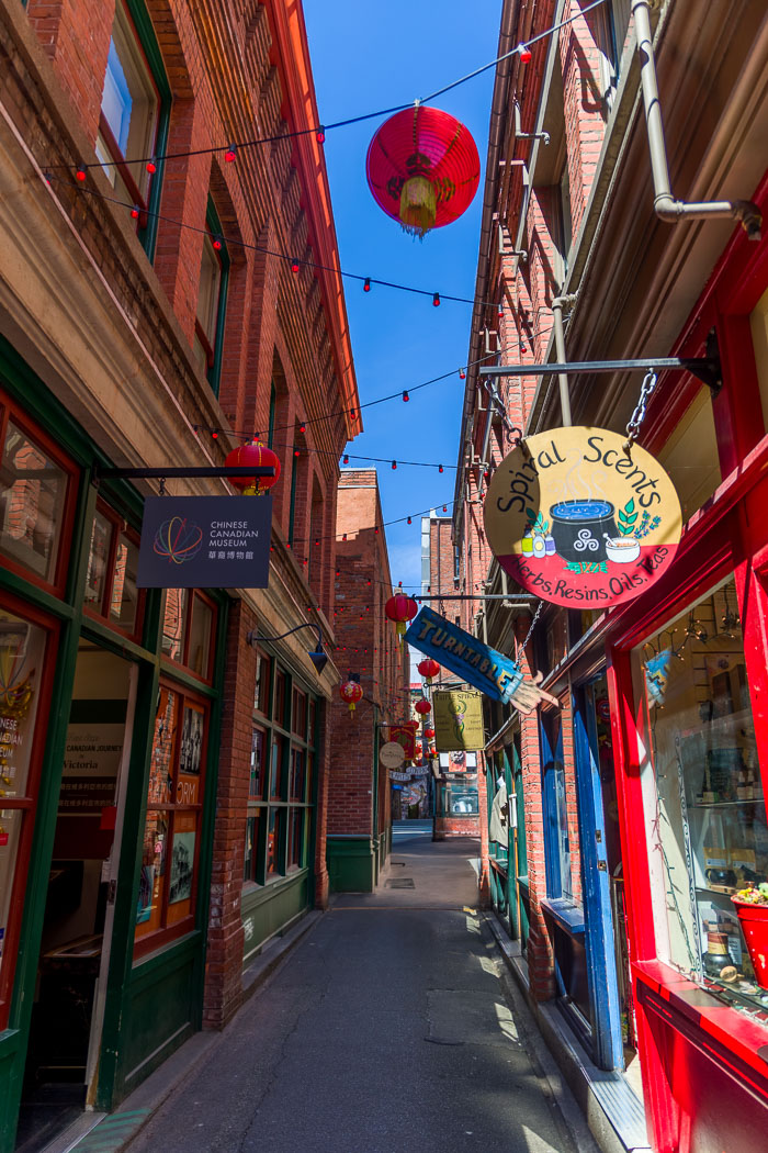Victoria Downtown and Chinatown
