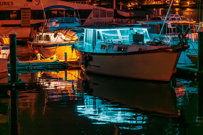 Victoria Harbor After Dark
