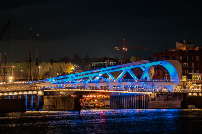 Victoria Harbor After Dark