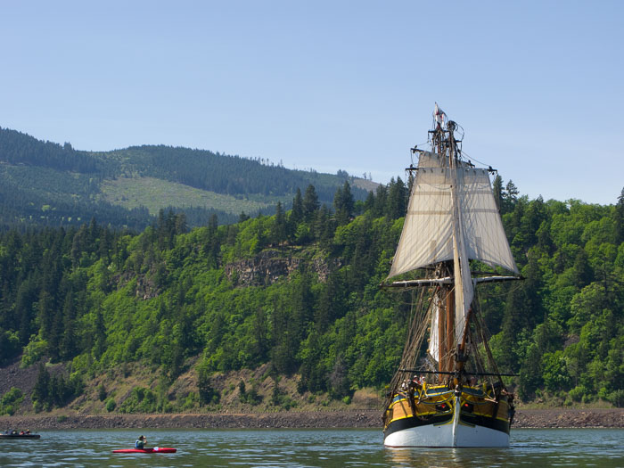 Tall Ships in Hood RIver Tall Ships in Hood RIver