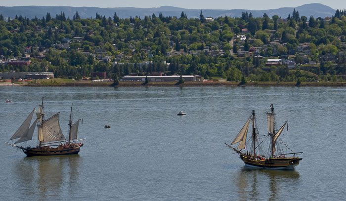 Tall Ships in Hood RIver Tall Ships in Hood RIver